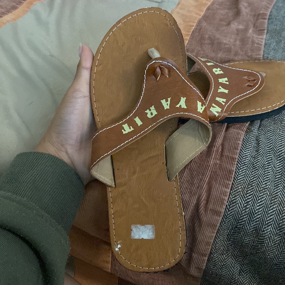Huaraches tipo sandalias Hecho en Mexico